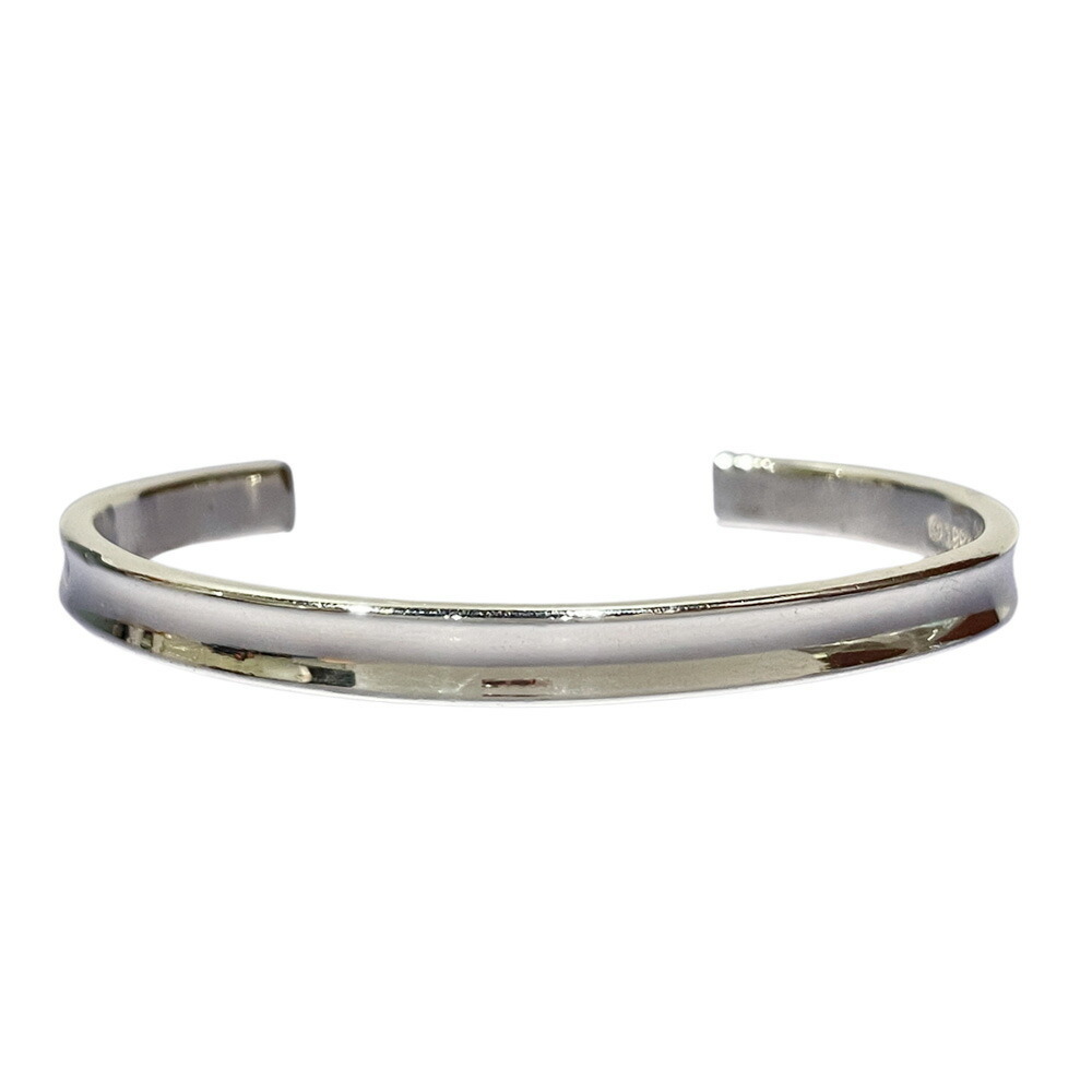 Tiffany Plain Cuff Bangle Silver - image 1